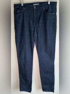 Rich And Skinny Women’s Blue Jeans Size 32 Mid Rise Dark Wash Skinny Indigo USA